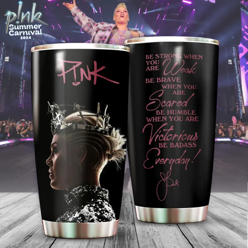 PIN010224LNQ11TTT mk P!nk Pink Singer Summer Carnival 2024 Tour Tumbler PIN010224LNQ11TTT Idea Fanatic