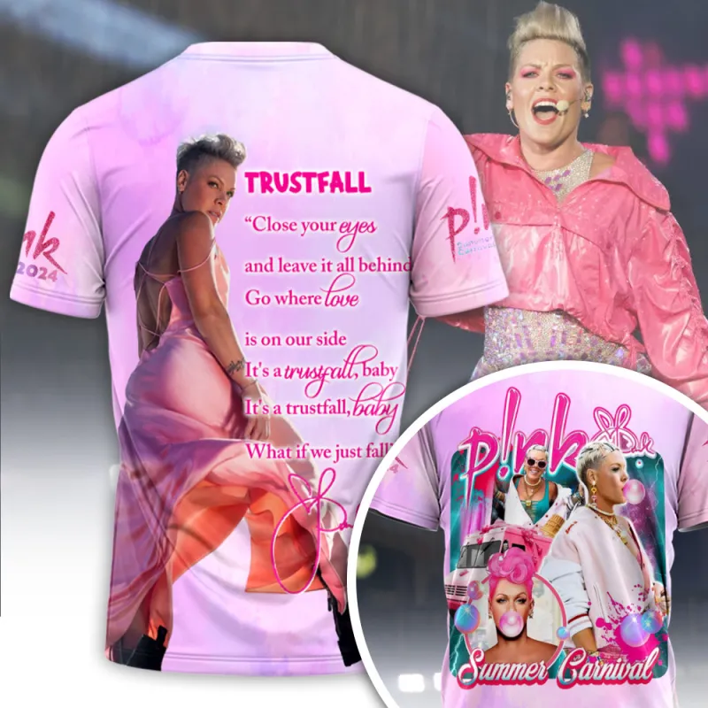 PIN010324LNQ4TTT mk1 P!nk Pink Singer Summer Carnival 2024 Tour Hoodie Shirt PIN010324LNQ4TTT Idea Fanatic