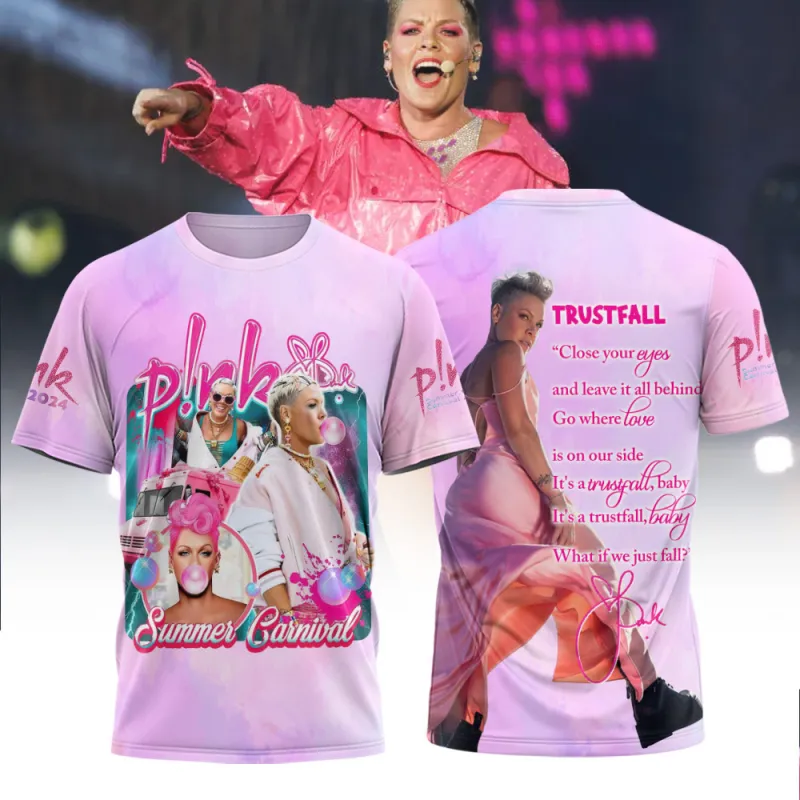 PIN010324LNQ4TTT mk2 P!nk Pink Singer Summer Carnival 2024 Tour Hoodie Shirt PIN010324LNQ4TTT Idea Fanatic