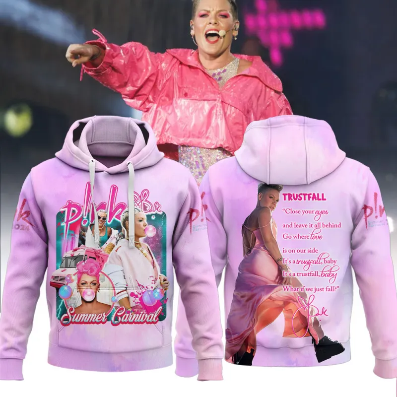 PIN010324LNQ4TTT mk3 P!nk Pink Singer Summer Carnival 2024 Tour Hoodie Shirt PIN010324LNQ4TTT Idea Fanatic