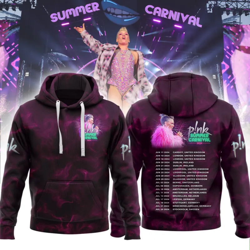 PIN280224LNQ5TTT mk2 P!nk Singer EU Summer Carnival 2024 Tour 3D Shirt Hoodie PIN280224LNQ5TTT Idea Fanatic