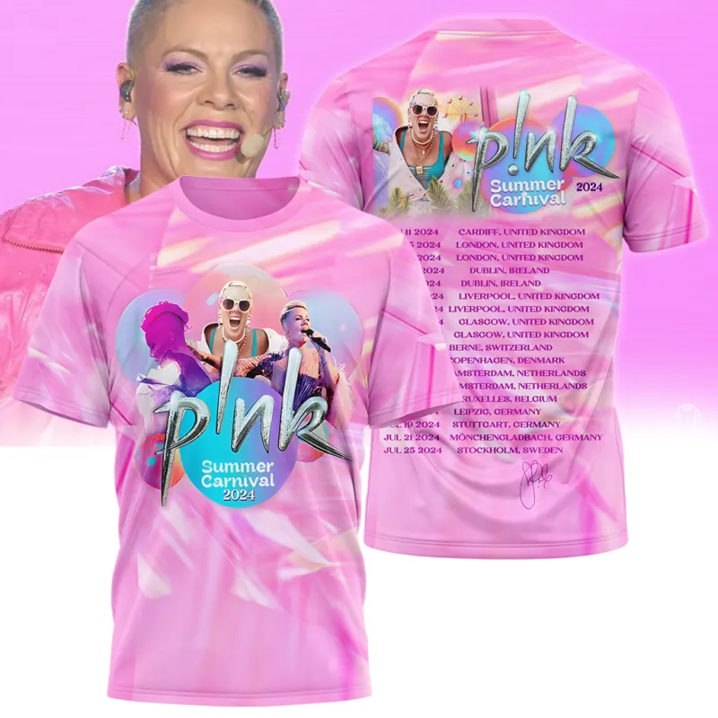 PIN280224LNQ7DKD mk1 P!nk Singer EU Summer Carnival 2024 Tour 3D Shirt Hoodie PIN280224LNQ7DKD Idea Fanatic