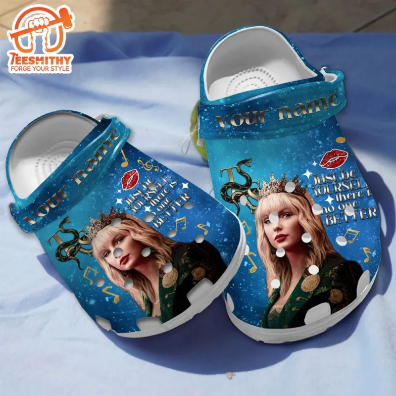 Personalized Clogs Singer Taylor Swift Clogs Shoes Personalized Taylor Swift Clogs IDF77535 Idea Fanatic