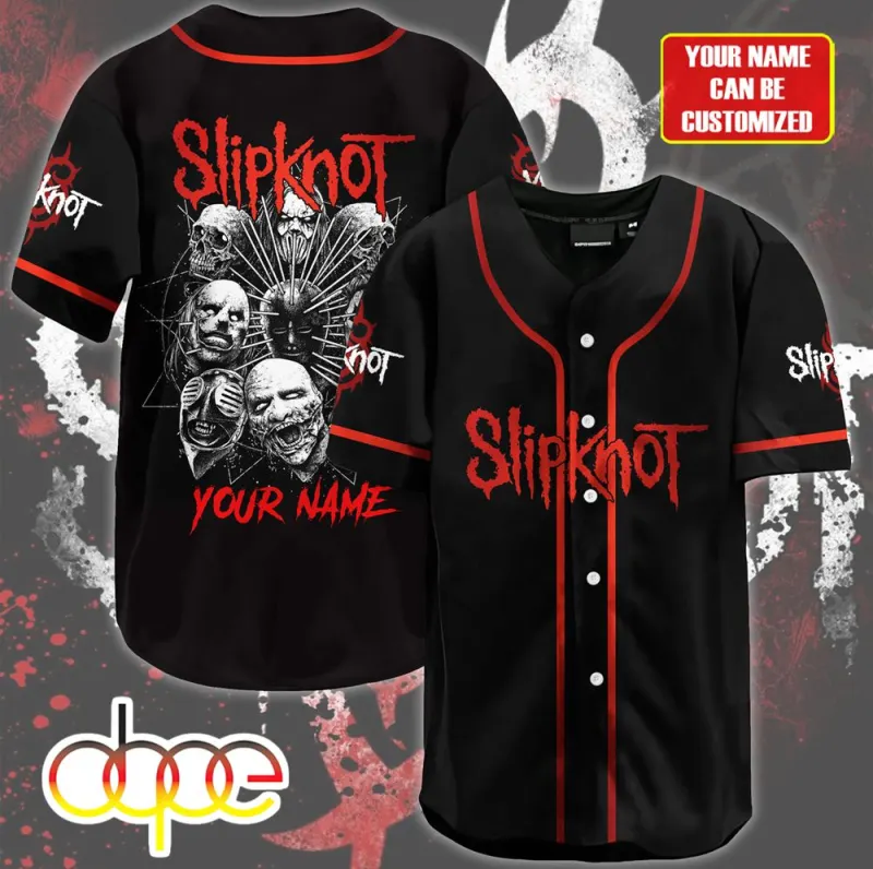 Personalized Slipknot Baseball Jersey ShirtBaseball Jersey Shirt Personalized Slipknot Baseball Jersey ShirtBaseball Jersey Shirt IDF178556 Idea Fanatic