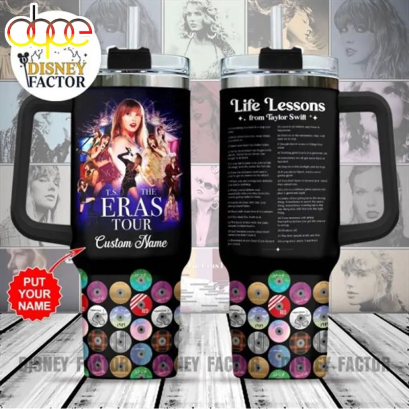 Personalized Taylor Swift 40oz Stanley Tumbler The Eras Tour Personalized Taylor Swift 40oz Stanley Tumbler IDF168720 Idea Fanatic