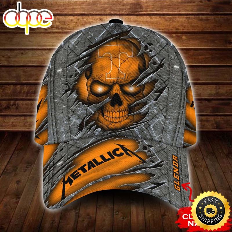 Personalized Tennessee Volunteers Metallica Band 3D Classic Cap IDF120580 Idea Fanatic