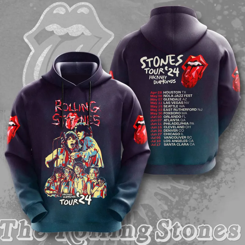 ROLLING STONES Hoodie NGHIAVT1493 PANH The Rolling Stones Combo 3D Apparels IFDDCLEC0021 Idea Fanatic