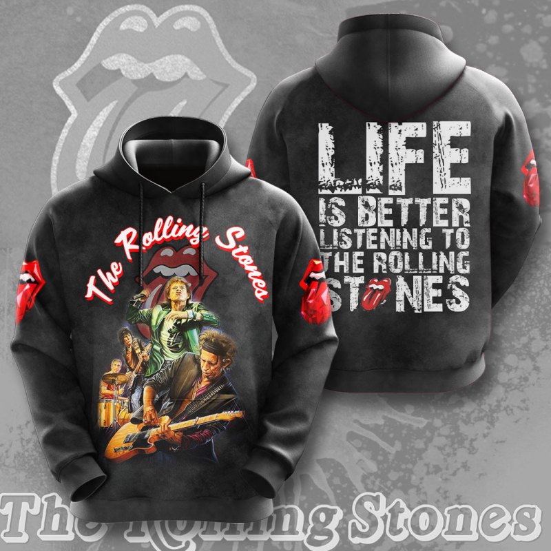 ROLLING STONES Hoodie NGHIAVT1497 PANH The Rolling Stones Combo 3D Apparels IFDDCLEC0025 Idea Fanatic