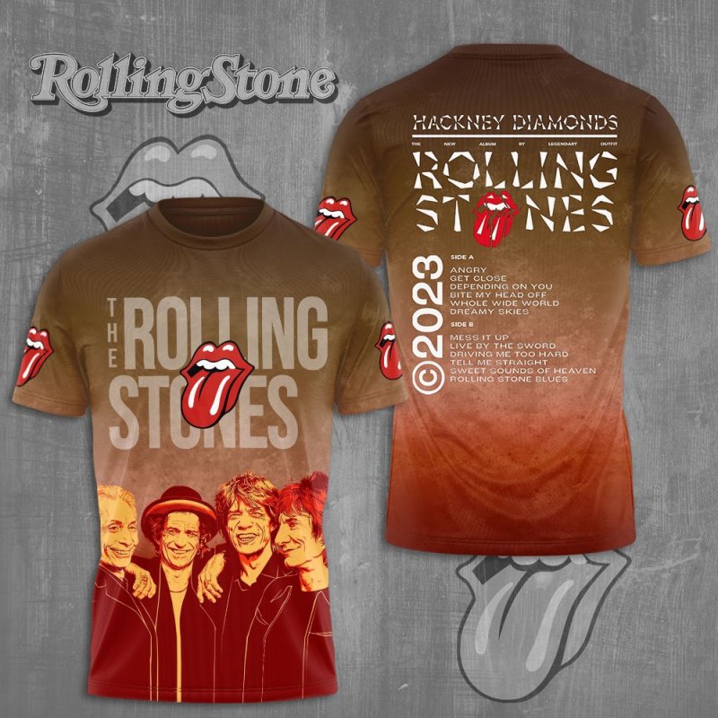 ROLLING STONES Tshirt Hoodie NGHIAVT1494 PANH 2 The Rolling Stones Combo 3D Apparels IFDDCLEC0023 Idea Fanatic