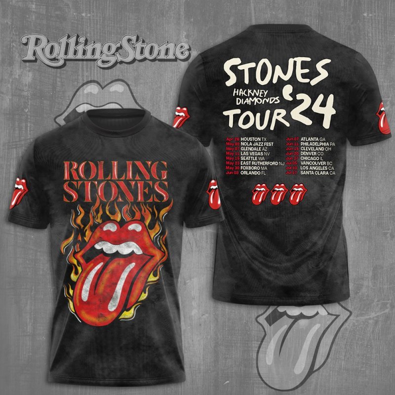 ROLLING STONES Tshirt Hoodie NGHIAVT1495 PANH 2 The Rolling Stones Combo 3D Apparels IFDDCLEC0022 Idea Fanatic