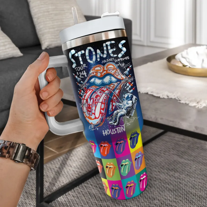 RS030524TTH7TTT mk2 The Rolling Stones Tour 2024 40oz Stanley Tumbler RS030524TTH7TTT Idea Fanatic