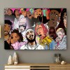 Rap Us Rappers Hip Hop Music Area Poster Canvas Rap Us Rappers Hip-Hop Music Area Poster Canvas IDFCWA0232 Idea Fanatic