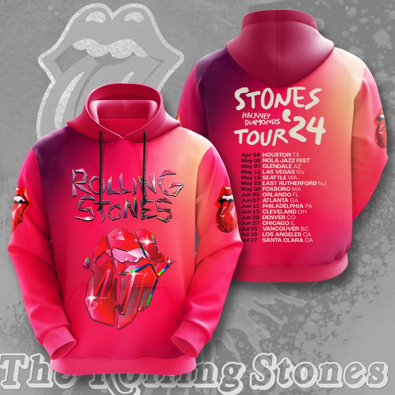 Rolling Stones Hoodie NGHIAVT1215 PANH The Rolling Stones Combo 3D Apparels IFDDCLEC0004 Idea Fanatic