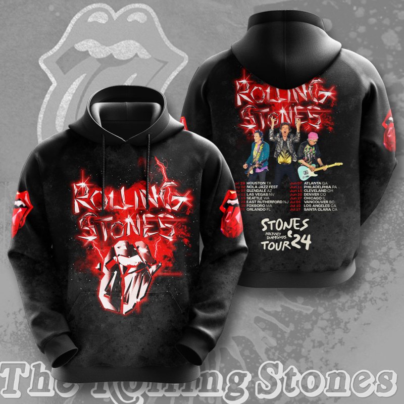 Rolling Stones Hoodie NGHIAVT1216 PANH The Rolling Stones Combo 3D Apparels IFDDCLEC0006 Idea Fanatic