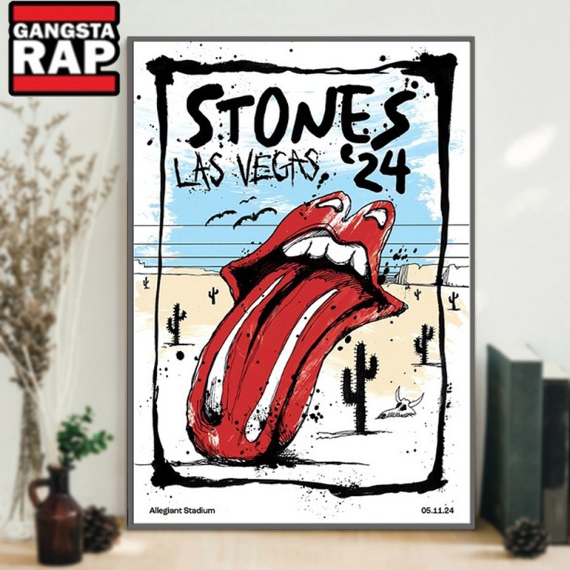 Rolling Stones Tour In Las Vegas NV 20241 Poster Canvas Art The Rolling Stones Tour In Las Vegas, NV 20241 Poster Canvas Art IDFCWA0061 Idea Fanatic