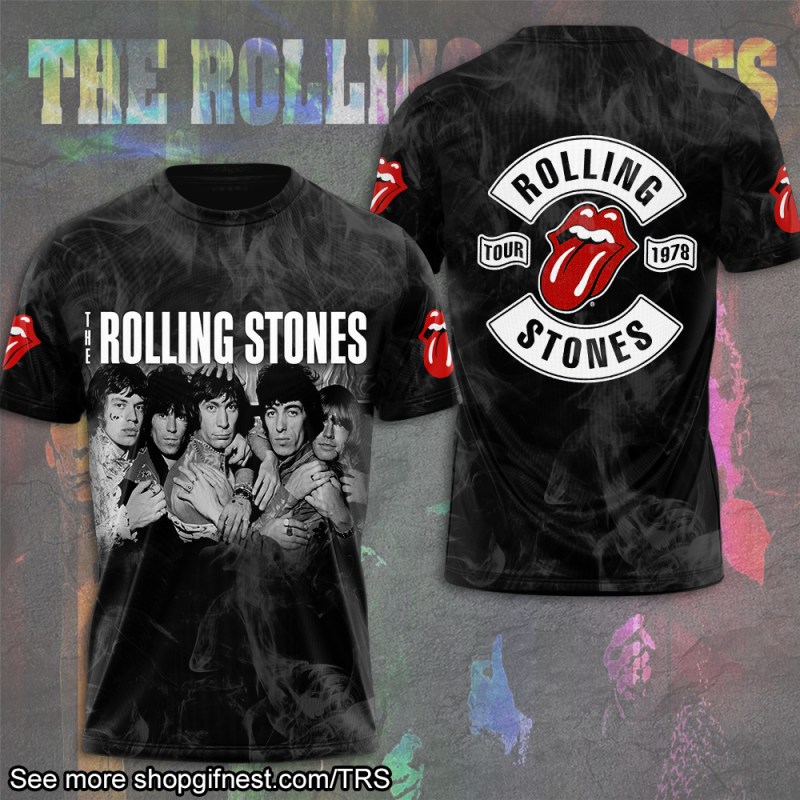 Rolling Stones Tshirt HUANNM2421 TRS Linh The Rolling Stones Combo 3D Apparels IFDDCLEC0049 Idea Fanatic