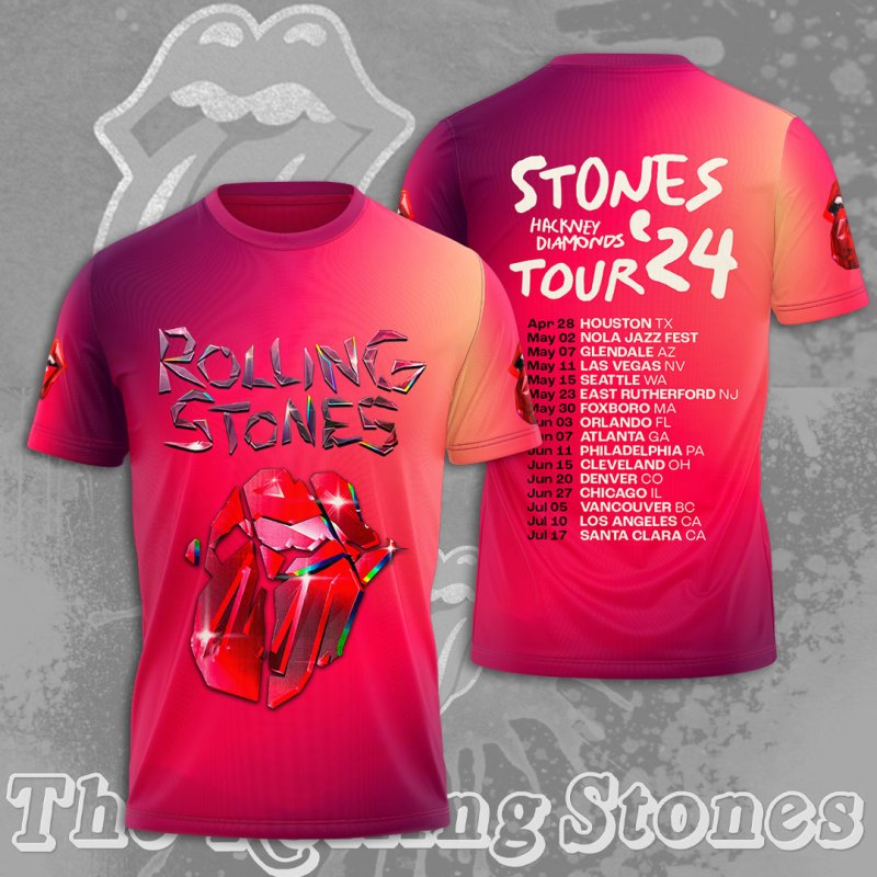 Rolling Stones Tshirt Hoodie NGHIAVT1215 PANH The Rolling Stones Combo 3D Apparels IFDDCLEC0004 Idea Fanatic