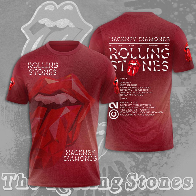 Rolling Stones Tshirt Hoodie NGHIAVT1230 PANH The Rolling Stones Combo 3D Apparels IFDDCLEC0012 Idea Fanatic