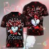 Rolling Stones Tshirt HUANNM998TRS Yuna The Rolling Stones Combo 3D Apparels IFDDCLEC0050 Idea Fanatic