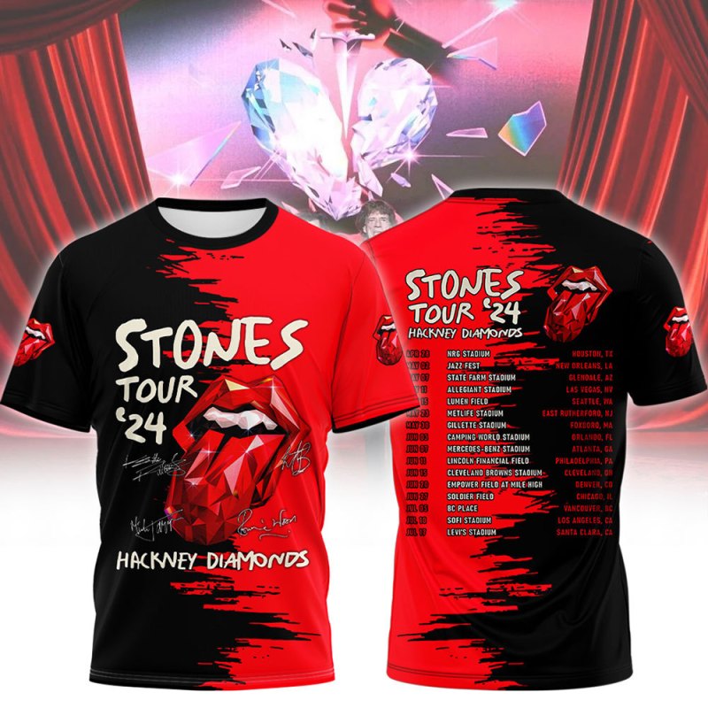 STO040324LNQ7VKH mk ts The Rolling Stones Tour 2024 Hackney Diamonds Combo 3D Apparels IDF882553 Idea Fanatic