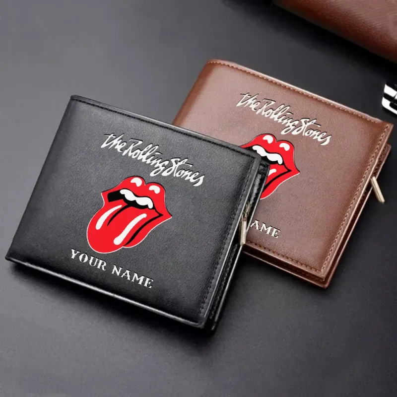 STO240224LNQ6TTT mk3 Rolling Stones Hackney Diamonds Tour 2024 Leather Wallet IDF881282 Idea Fanatic