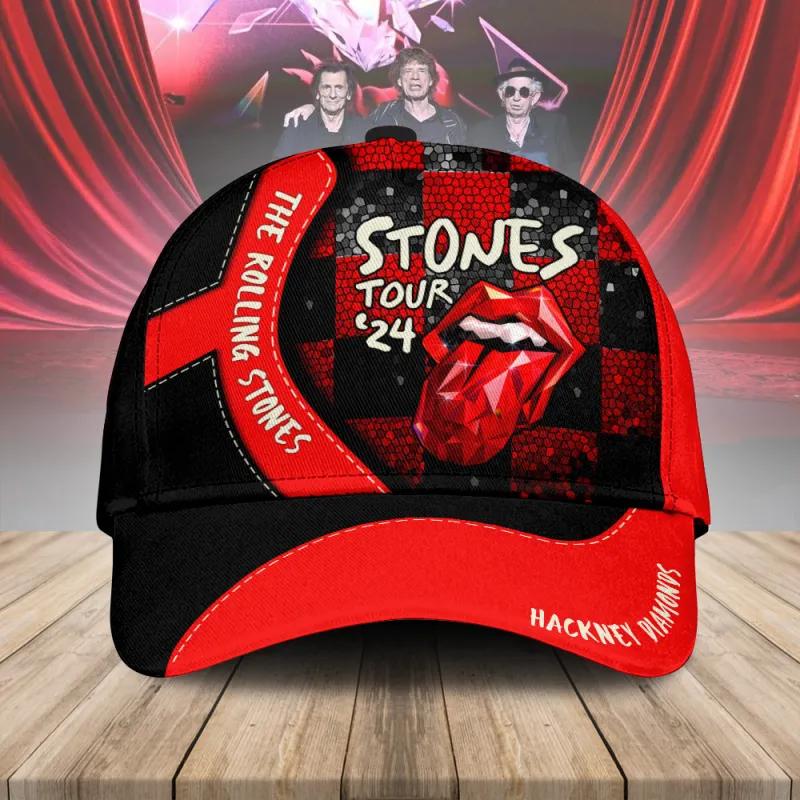 STO240224LNQ7TTT mk1 Rolling Stones Hackney Diamonds Tour 2024 Classic Cap STO240224LNQ7TTT Idea Fanatic