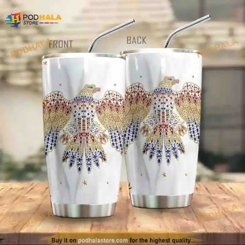 Singer Elvis Presley American Eagle Gift Travel Coffee Tumbler Singer Elvis Presley American Eagle Coffee Tumbler IDF164163 Idea Fanatic