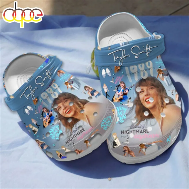 Singer Taylor Swift 1989 Clogs Shoes Taylor Swift Music Limited Clogs IDF178325 Idea Fanatic