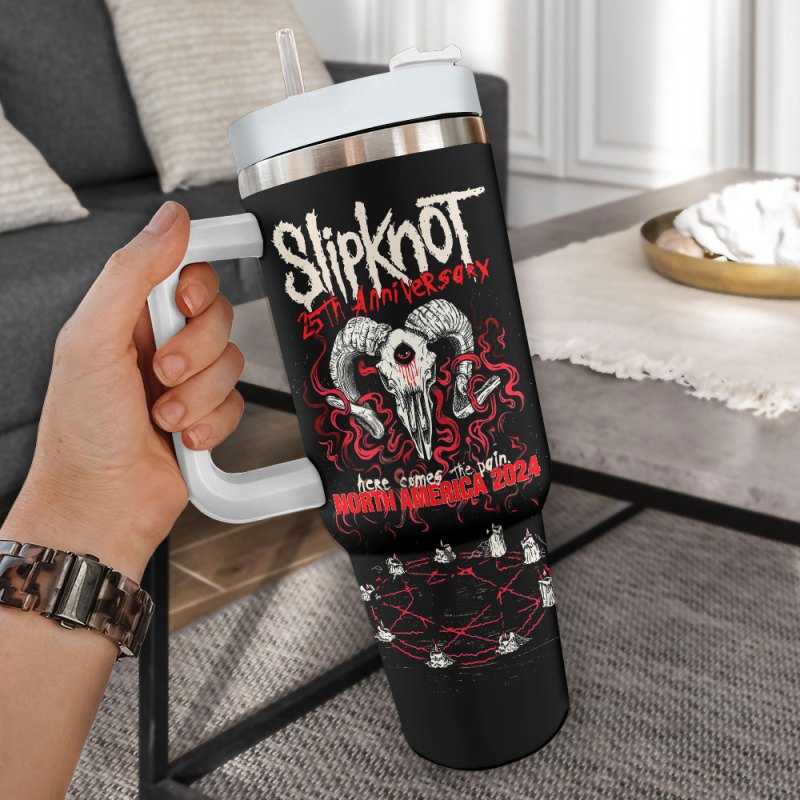 Slipknot 40Oz Stanley Tumbler TANTN7749 mk3 Slipknot Personalized 40oz Stanley Tumbler IFDD40OZ0159 Idea Fanatic