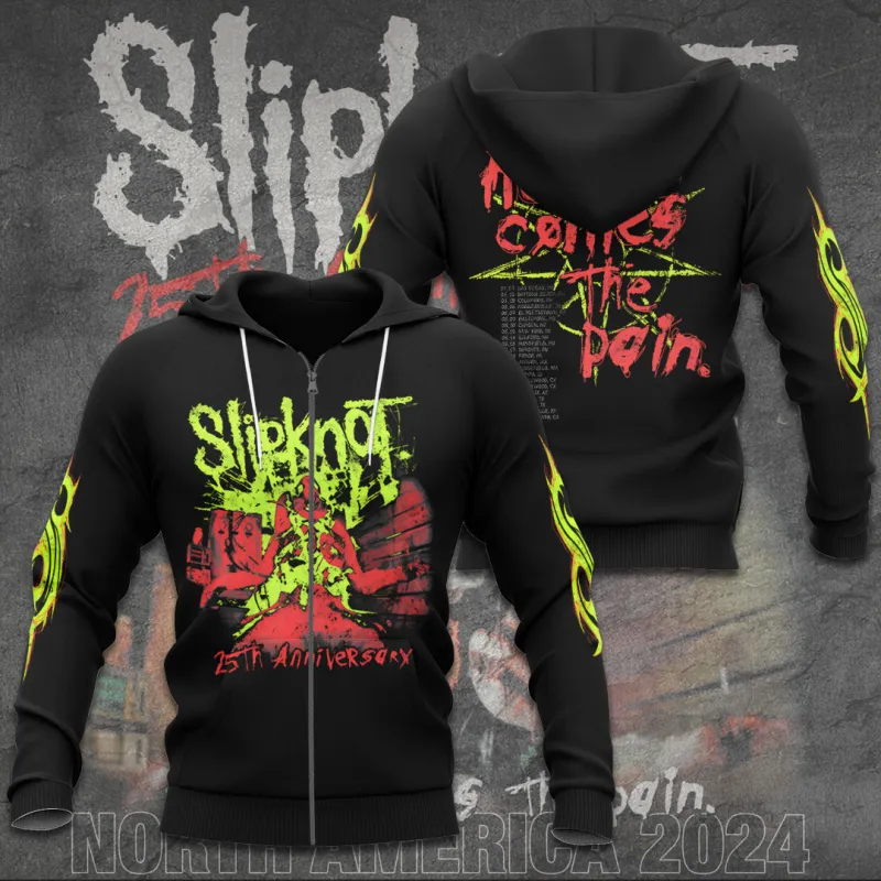 Slipknot Apparel TANTN6188 ziphoodie Slipknot Combo 3D Apparels IFDDCLEC0112 Idea Fanatic