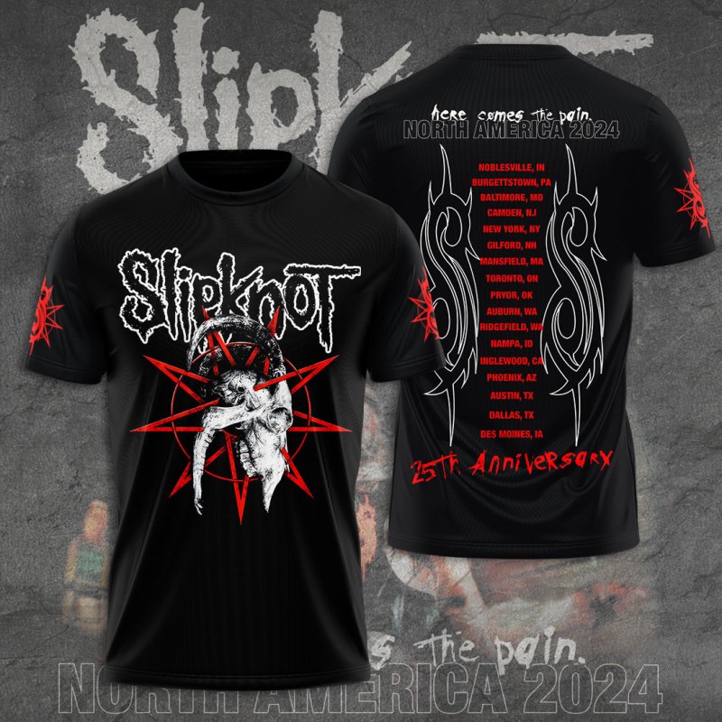 Slipknot Apparel TANTN6438 tshirt Slipknot Combo 3D Apparels IFDDCLEC0116 Idea Fanatic