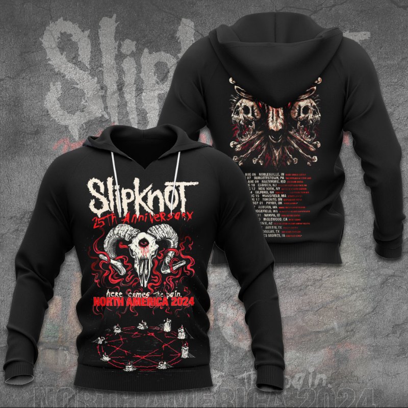 Slipknot Apparel TANTN7743 hoodie Slipknot Combo 3D Apparels IFDDCLEC0121 Idea Fanatic