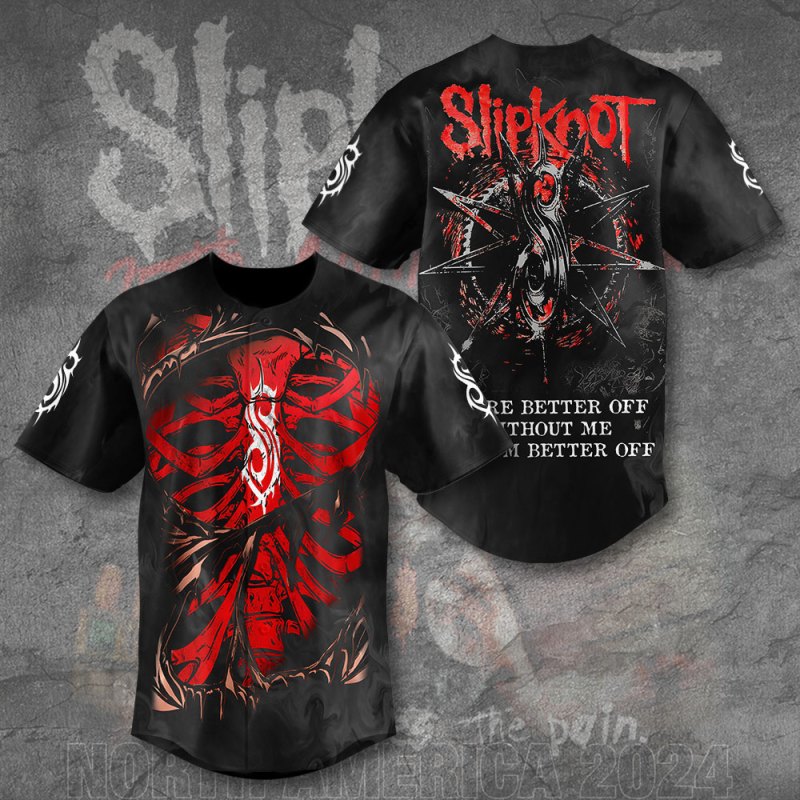 Slipknot Baseball Jersey TANTN7750 mockup Slipknot Premium Printed Baseball Jersey IFDDBSJ0015 Idea Fanatic