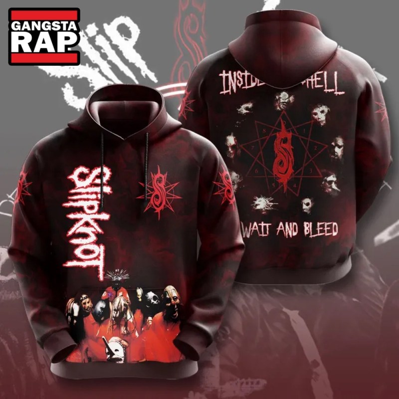 Slipknot Inside My Shell I Wait And Bleed Hoodie Shirt Slipknot Inside My Shell I Wait And Bleed Hoodie IFDDHD0077 Idea Fanatic