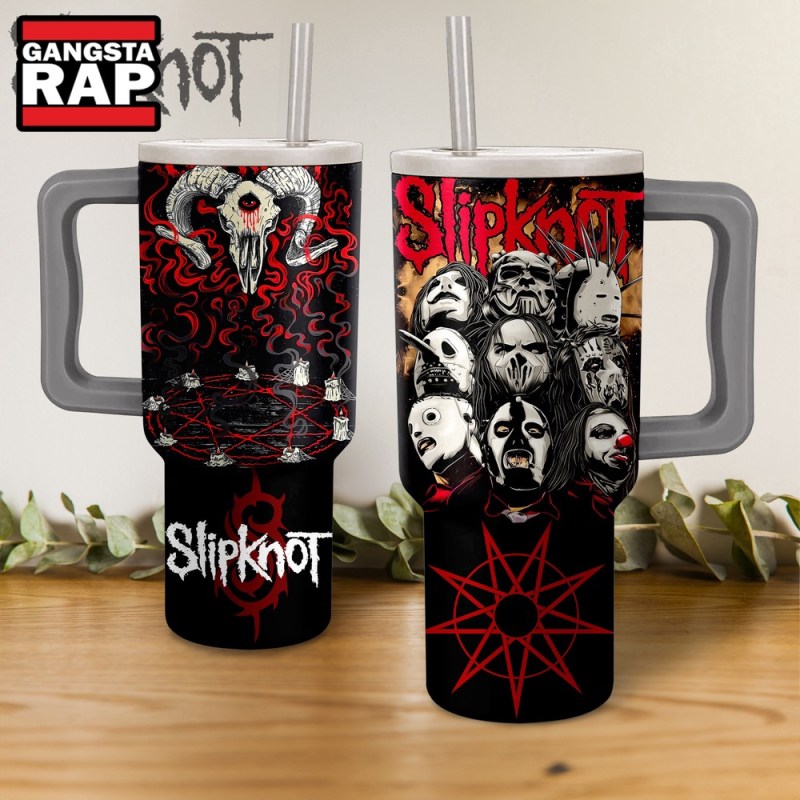 Slipknot Music Band Stanley Tumbler 40oz Slipknot Music Band Stanley Tumbler 40oz IFDD40OZ0064 Idea Fanatic