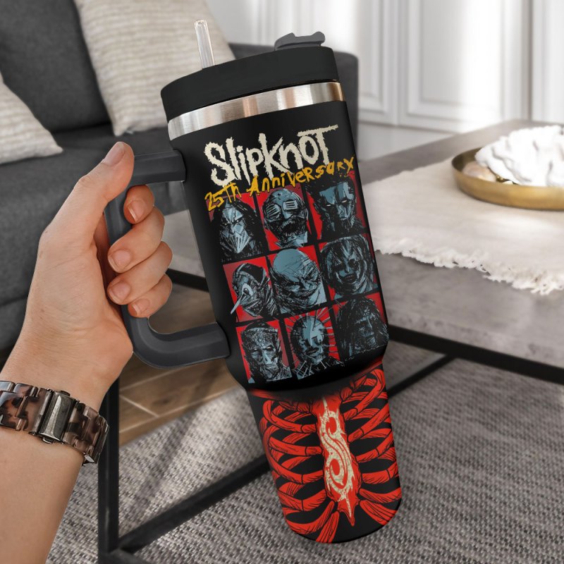 Slipknot Stanley Tumbler ANHNV4767 PANH 3 Slipknot Personalized 40oz Stanley Tumbler IFDD40OZ0158 Idea Fanatic