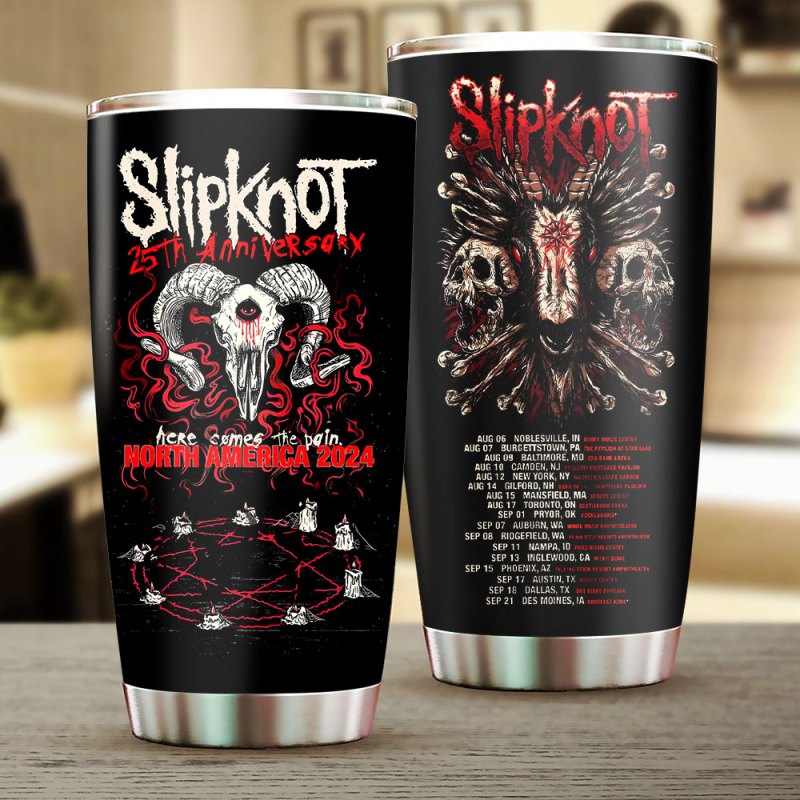 Slipknot Tumbler TANTN7744 mk1 Slipknot Normal Tumbler Cup IFDDNTUM0016 Idea Fanatic