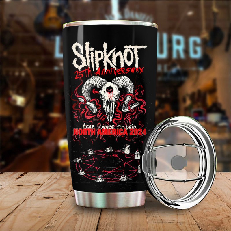 Slipknot Tumbler TANTN7744 mk2 Slipknot Normal Tumbler Cup IFDDNTUM0016 Idea Fanatic