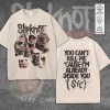 Slipknot 2D Acid Wash T shirt TANTN7764 mk1 Slipknot 2D Acid Washed Cotton Shirt IFDD2DW0010 Idea Fanatic