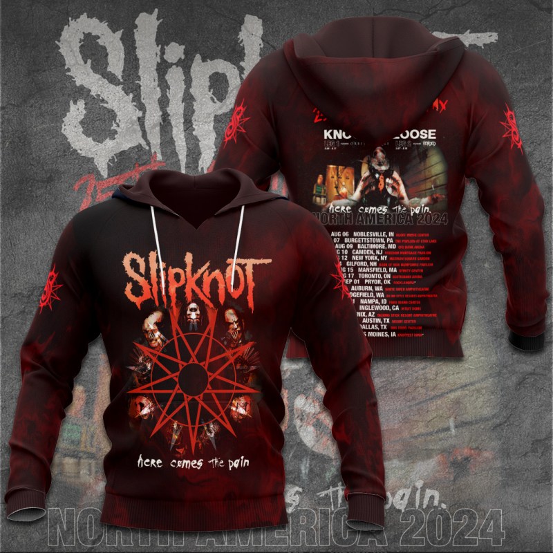 Slipknot Apparel TANTN6186 Hoodie Slipknot Combo 3D Apparels IFDDCLEC0110 Idea Fanatic