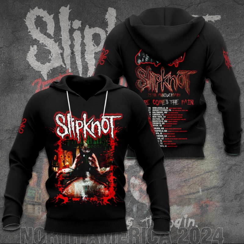 Slipknot Apparel TANTN7761 Hoodie Slipknot Combo 3D Apparels IFDDCLEC0123 Idea Fanatic