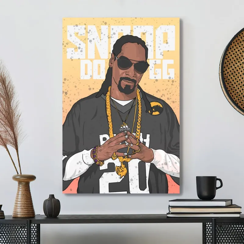 Snoop Dogg Hip Hop Favorite Rapper Poster Canvas Snoop Dogg Hip Hop Favorite Rapper Poster Canvas IDFCWA0238 Idea Fanatic