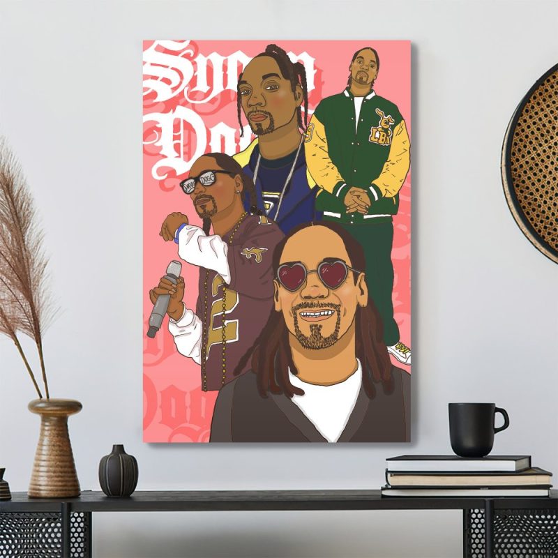 Snoop Dogg Hip Hop Young Fashion Style Poster Canvas Snoop Dogg Hip Hop Young Fashion Style Poster Canvas IDFCWA0239 Idea Fanatic