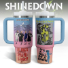 TB55 Shinedown Music Custom 40oz Stainless Steel Tumbler IFDD40OZ0132 Idea Fanatic