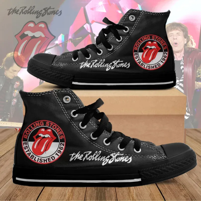 TRS030424L50 mk 2 The Rolling Stones Canvas High-Top TRS030424L50A Idea Fanatic