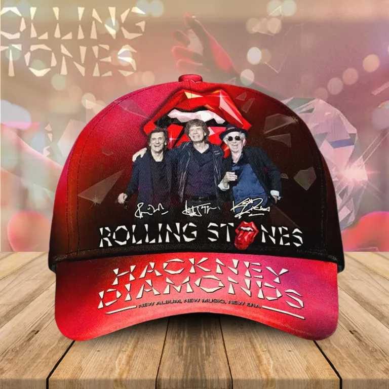 TRS030424L50 mk The Rolling Stones Classic Cap TRS030424L50 Idea Fanatic