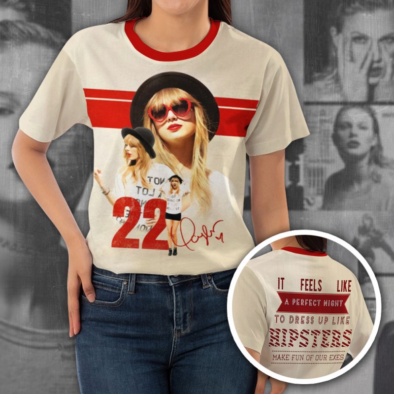 TS AOP shirt VANDH084 Hanh 2 Taylor Swift Premium 3D T-Shirt IFDD3DTS0005 Idea Fanatic