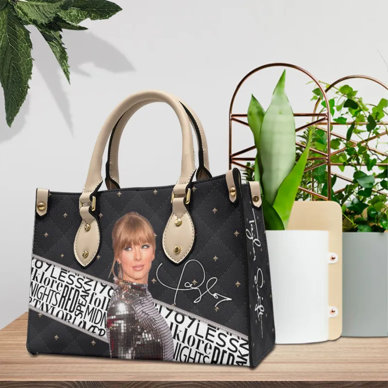 TW Handbag leather2 NGHIAVT1098 PANH Taylor Swift Premium Leather Lady HandBag IFDDLHB0065 Idea Fanatic