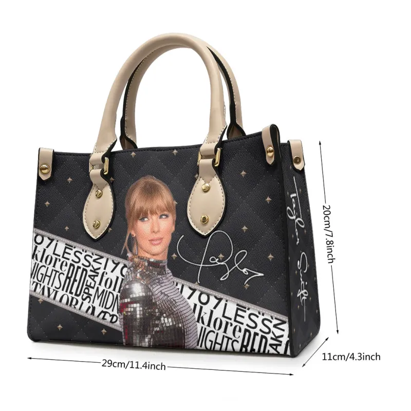 TW Handbag leather5 NGHIAVT1098 PANH Taylor Swift Premium Leather Lady HandBag IFDDLHB0065 Idea Fanatic