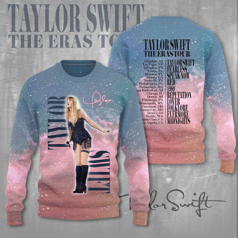 TW Sweatshirt NGHIAVT0574 Taylor Swift Combo 3D Apparels IFDDCLEC0168 Idea Fanatic